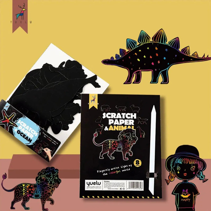 Scratch It! - Kids Art Cards