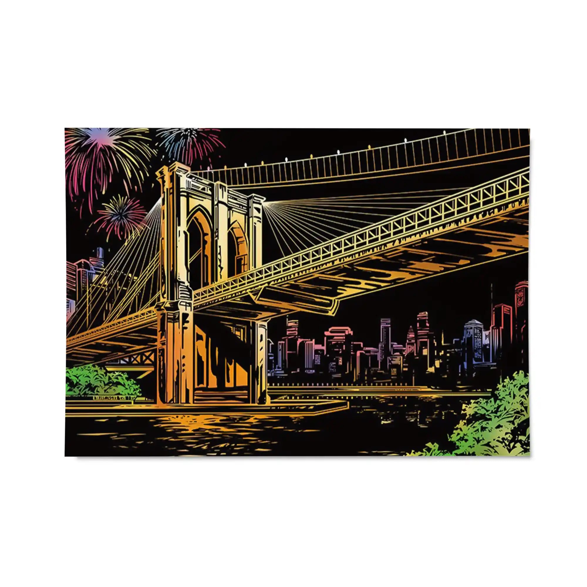 Brooklyn Bridge éjszaka