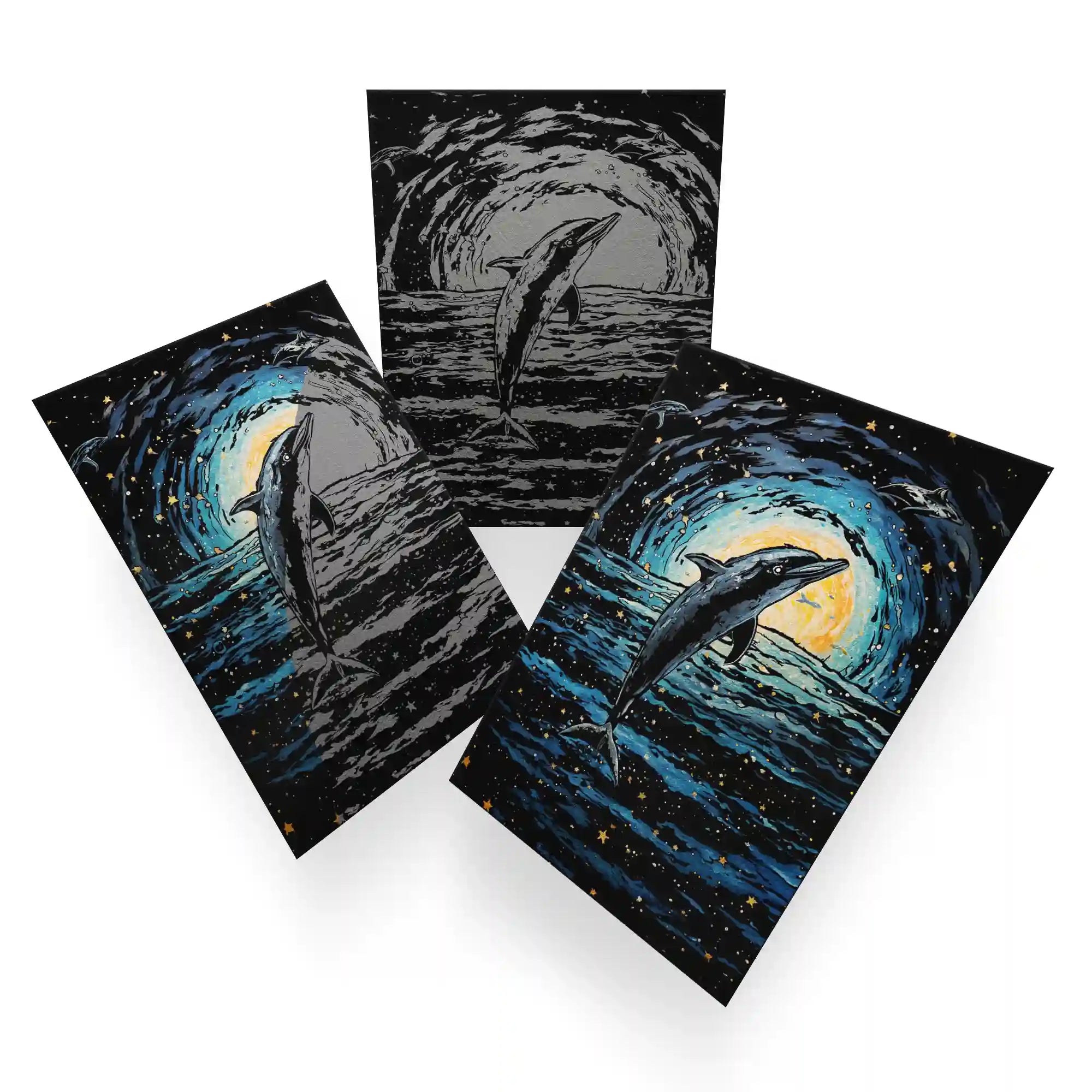 Kozmikus Delfin - Foszforeszkálós