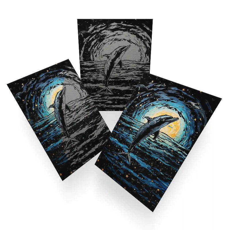 Cosmic Dolphin – Glow-in-the-Dark