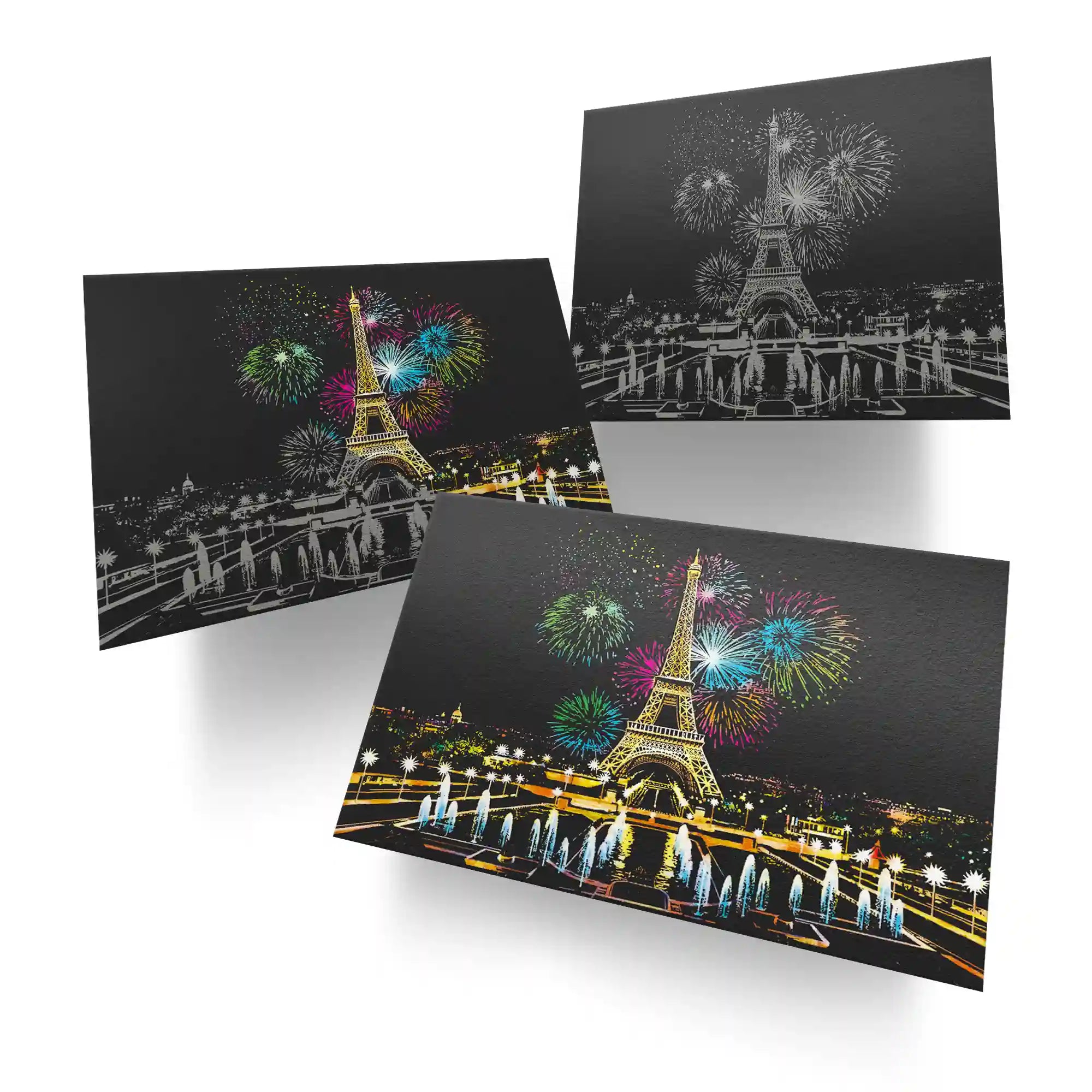 Eiffel Tower Fireworks