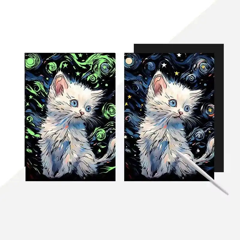 Galactic Kitty – Glow-in-the-Dark