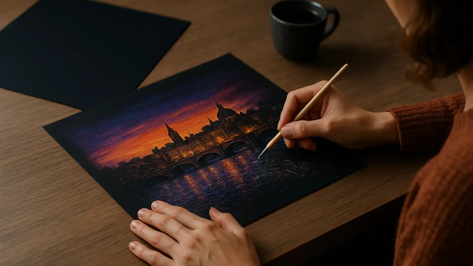 The Science Behind Scratch Art: How Just 10 Minutes Can Reduce Stress by 25%