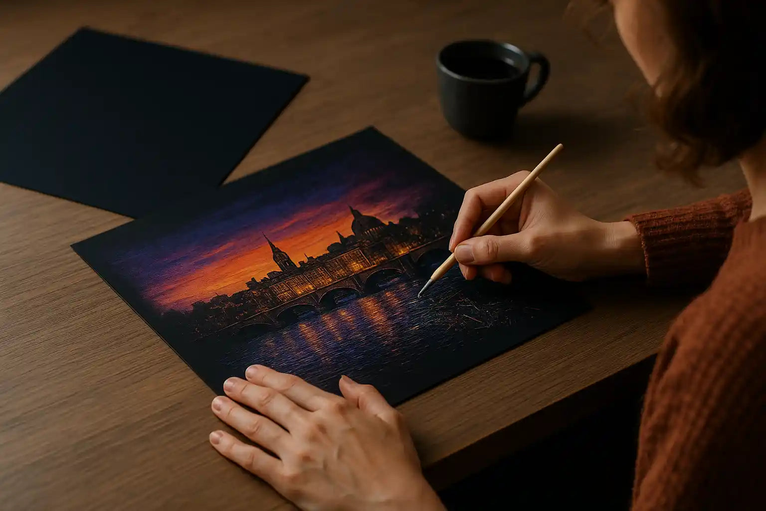 The Science Behind Scratch Art: How Just 10 Minutes Can Reduce Stress by 25%