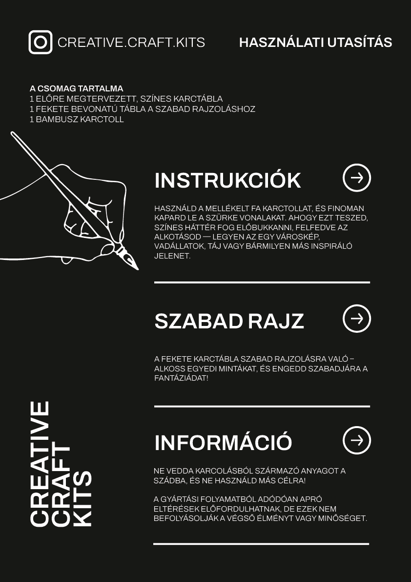 KarcMűvészet magyar használati útmutató