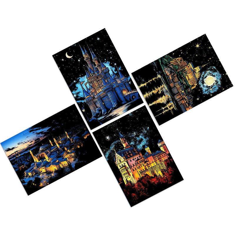 Starry night 4in1 (40,5x28,5 cm)